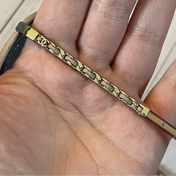 Chanel Pink Mirrored Aviator Pilot Sunglasses Gold Accents with Case - Picture 3 of 16